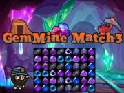 Gêm GemMine Match 3 ar-lein
