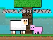 Gêm AnimalCraft Ffrindiau 2 chwaraewr ar-lein