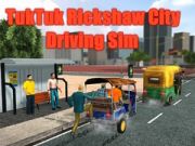 Gêm Simulators Gyrrwr TukTuk Rickshaw yn y Ddinas ar-lein