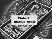 Gêm Pinball Du a Gwyn ar-lein
