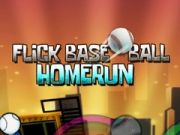 Gêm Flick Baseball Super Home Run ar-lein