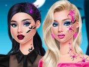 Gêm Makeup Halloween Diwylliann Pop ar-lein