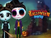 Gêm Pâr Hanner Parti Halloween ar-lein