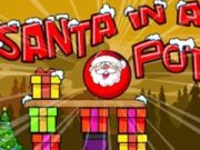 Gêm Santa Mewn Pot ar-lein