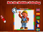 Gêm Bob lliwio'r adeiladwr ar-lein