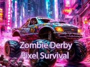 Gêm Goroesiad zombie derby pixel ar-lein