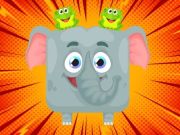 Gêm Jelly-B-Selly. Gwneud yr eliffant ar-lein