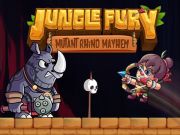 Gêm Anhrefn rhino mutant jyngl Fury ar-lein
