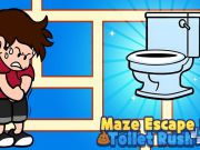 Gêm Rush Toilet Rush Dianc Maze ar-lein