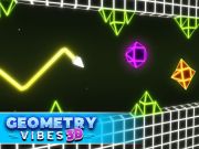 Gêm Mae geometreg yn dirgrynu 3D ar-lein