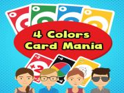 Gêm Mania Cerdyn 4 Lliw ar-lein