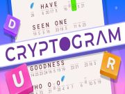 Gêm Cryptogram: Pos ymennydd geiriau ar-lein