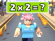 Gêm Rhedwr mathemateg ar-lein