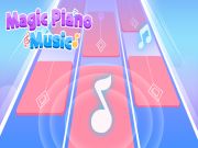 Gêm Cerddoriaeth piano hud ar-lein