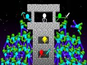 Gêm Stickman vs Zombies: Ymladd Epig ar-lein