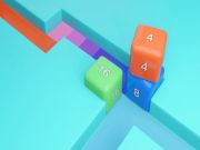 Gêm Ciwb Maze 2048 ar-lein