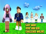 Gêm Her Obby Neidio a Rhedeg ar-lein ar-lein