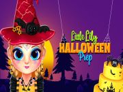 Gêm Little Lily Halloween Prep ar-lein