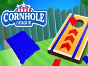 Gêm Cynghrair Cornhole ar-lein