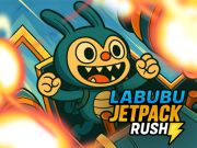 Gêm Rush Jetpack Labubu ar-lein