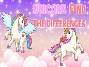 Gêm Unicorn yn dod o hyd i'r gwahaniaethau ar-lein