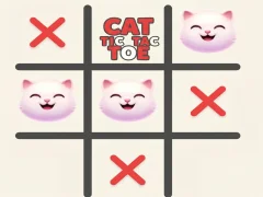 Gêm Cat Tic Tac Toe ar-lein