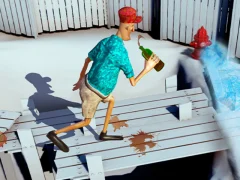 GĂȘm Dyn meddw 3d ar-lein GĂȘm Dyn meddw 3d ar-lein