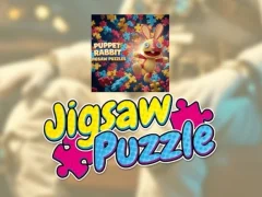 Gêm Posau Jig-so Cwningen Pyped ar-lein Gêm Posau Jig-so Cwningen Pyped ar-lein