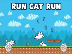 Gêm Rhedeg Cat Run ar-lein