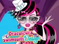 Gêm Dylunio Gwisg Ymdrochiant Draculaura ar-lein
