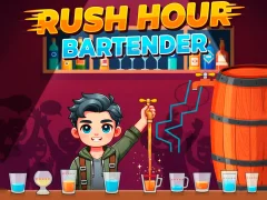 Gêm Bartender Awr Rush ar-lein