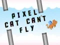 Gêm Nid yw cath pixel yn gallu hedfan ar-lein
