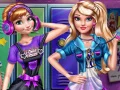 Gêm Gwisgo ysgol perffaith ar-lein