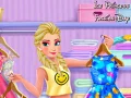 Gêm Diwrnod Fasion y Frenhines Iâ ar-lein
