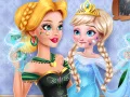 Gêm Prank y Nanny Baby Brenhines Iâ ar-lein