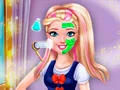 Gêm Makeup spa i'r frenhines coleg ar-lein