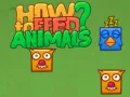 Gêm Sut i fwydo anifeiliaid? ar-lein Gêm Sut i fwydo anifeiliaid? ar-lein