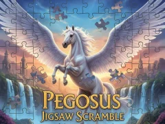 Gêm Sgramblo Jig-so Pegasus ar-lein