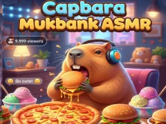 Gêm Capybara Mukbang ASMR ar-lein