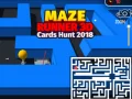 Gêm Maze Runner 3D: Helen a'r Cerdyn 2018 ar-lein