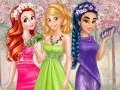 Gêm Lliwiau Gwisgiau Tywysoges y Gwanwyn ar-lein Gêm Lliwiau Gwisgiau Tywysoges y Gwanwyn ar-lein