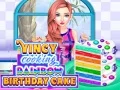 GĂȘm Mae Vincy yn Coginio Cacen Pen-blwydd Rainbowa ar-lein GĂȘm Mae Vincy yn Coginio Cacen Pen-blwydd Rainbowa ar-lein