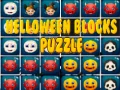 Gêm Pyzl Blociau Hallowe'en ar-lein