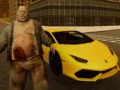 Gêm Gyrrwr Supercar Zombie ar-lein
