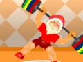 GĂȘm Santa Claus yn codi pwysau ar-lein GĂȘm Santa Claus yn codi pwysau ar-lein