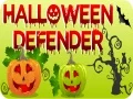 Gêm Amddiffynwr Hallowe’en ar-lein