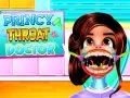 Gêm Doctor Princy: Meddyg y gwddf ar-lein