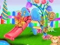 GĂȘm Glanhau'r Gardd Candy ar-lein GĂȘm Glanhau'r Gardd Candy ar-lein