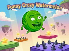 Gêm Doniol Crazy Watermelon ar-lein