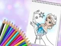 Gêm Llyfr lliwio tywysoges synhwyrol ar-lein Gêm Llyfr lliwio tywysoges synhwyrol ar-lein